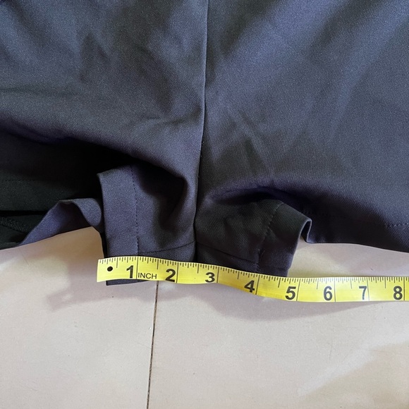 milk & honey Skirt/shorts  black Size XL polyester spandex zippers - Picture 11 of 12